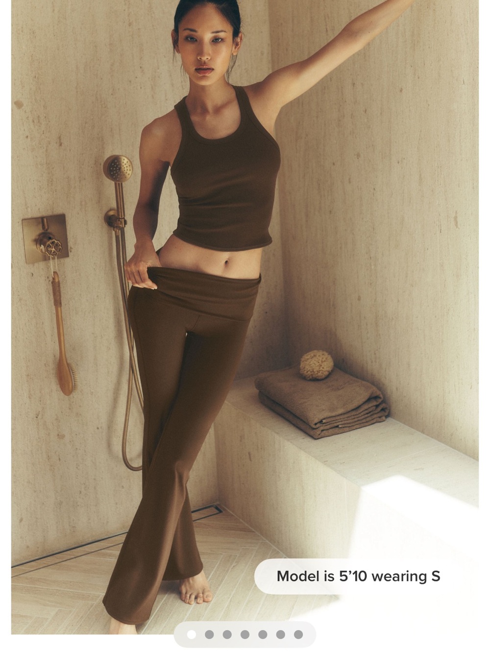 Alo Softsculpt 7/8 Foldover Flare Legging